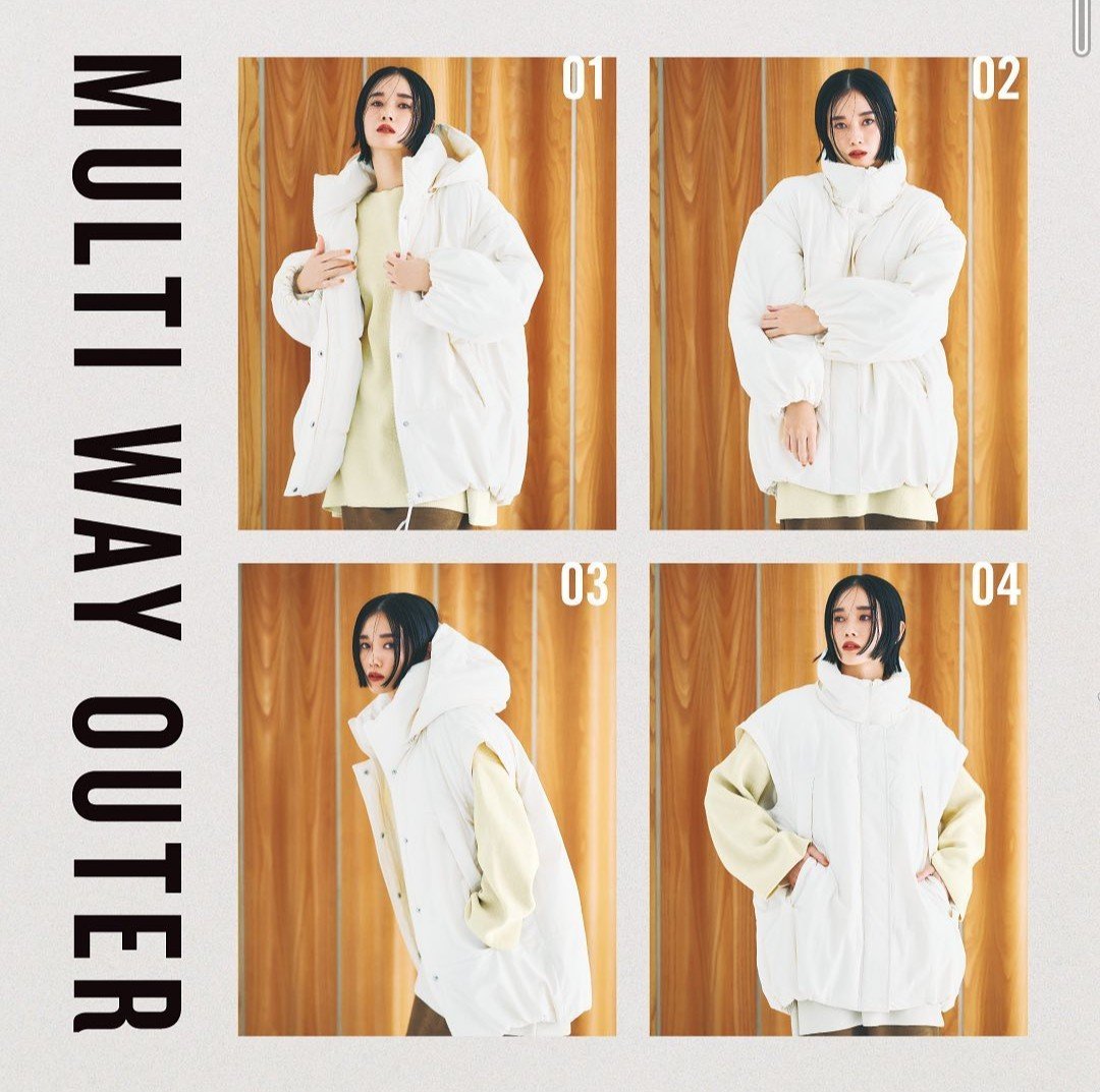 MULTI WAY OUTER エアサーマルマルチWAYコート | ショップニュース