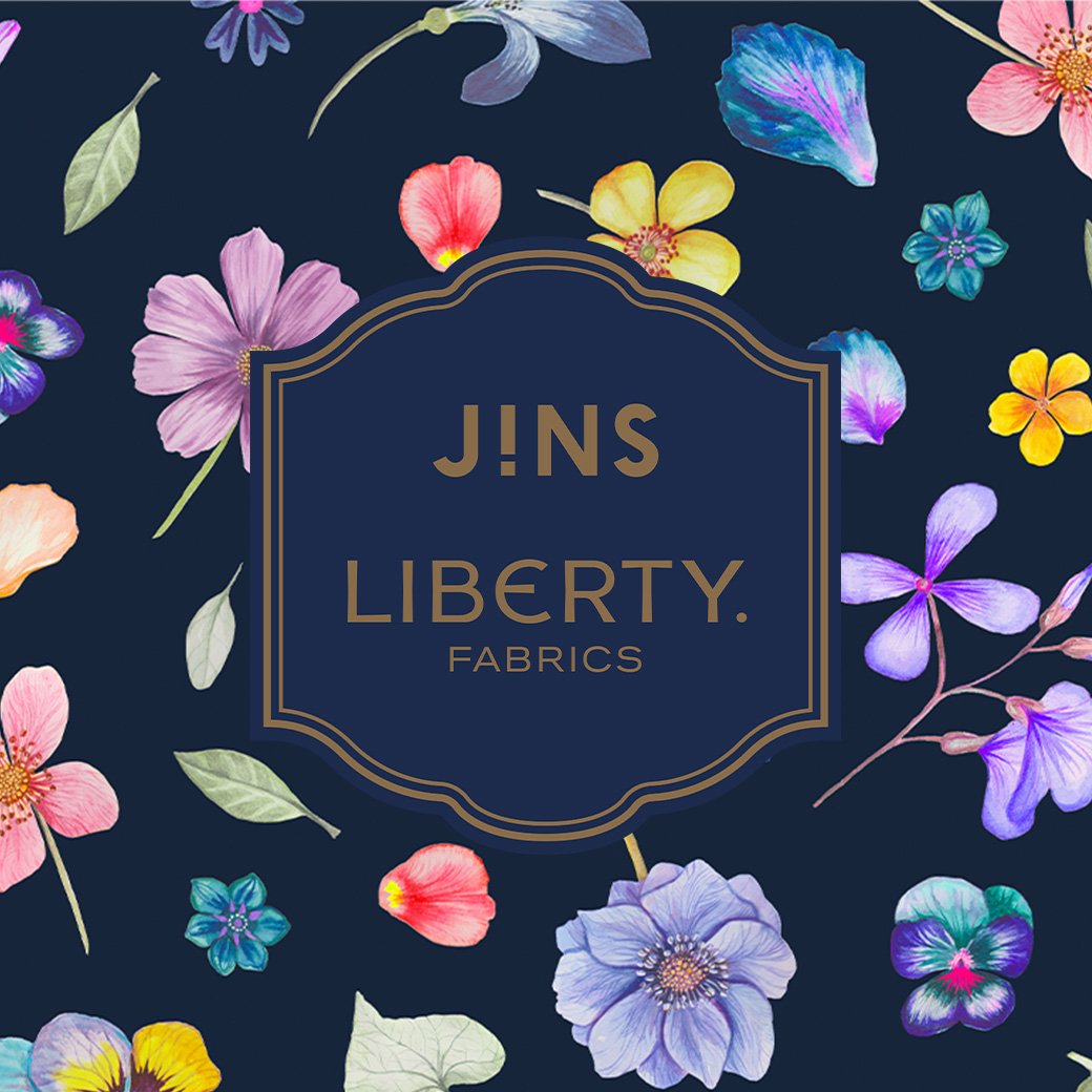 JINS MADE WITH LIBERTY FABRICS」2024年1月25日発売！ | ショップ