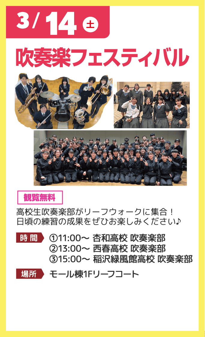 吹奏楽フェスティバル