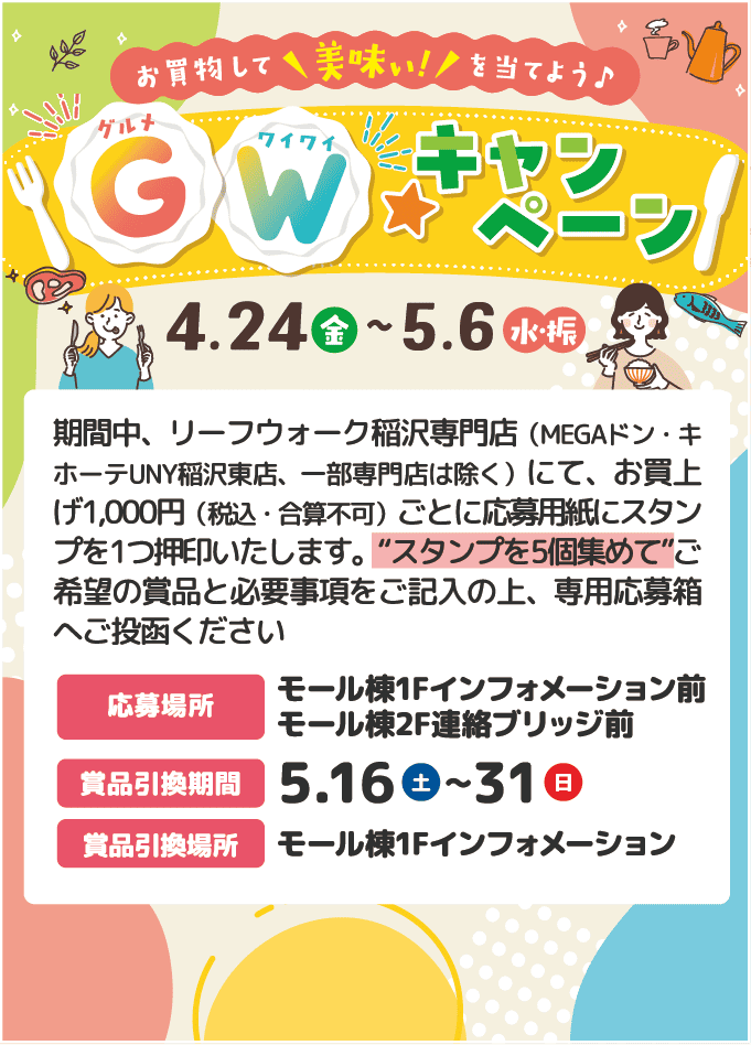 GWキャンペーン